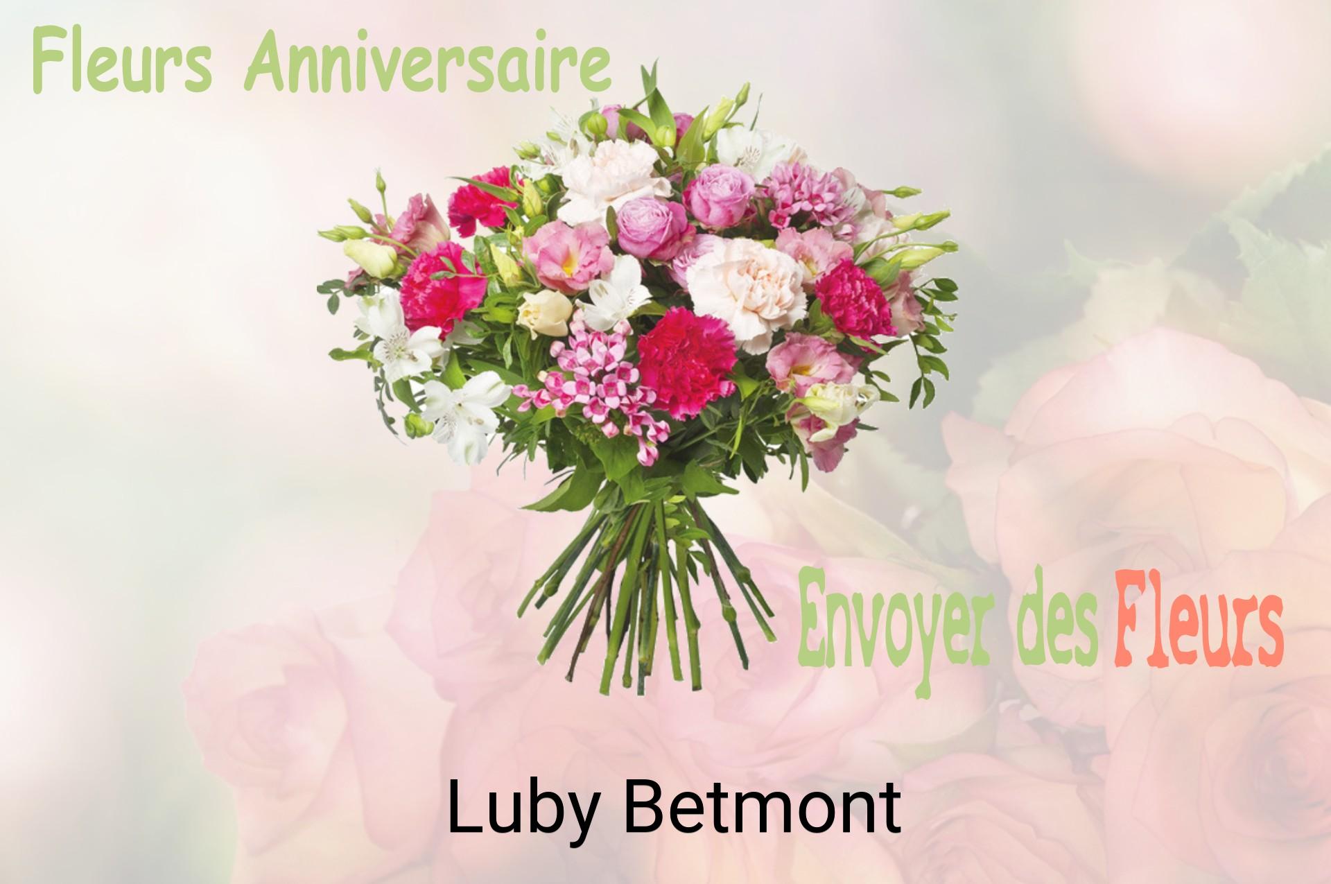 Bouquet de fleurs d’anniversaire livré à Luby-Betmont